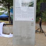 Stele an der Müngstener Brücke (Foto: Volker Schmid)